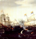 vroom skirmish betweeen dutch and english warships