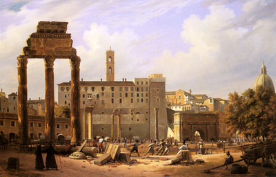 Wagner Otto The Prisoners Excavation Of The Roman Forum