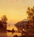 Wahlquist Ehrnfried Sketching On The Lake