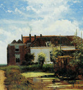 Weissenbruch Jan Farm beside canal in polder Sun