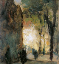 Weissenbruch Jan Small road Sun