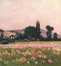 wendel flowering fields, giverny