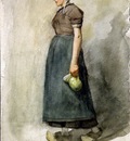 Wijsmuller Jan Hildebrand Woman with a can Sun