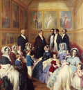 Winterhalter Franz Xavier Queen Victoria and Prince Albert with the Family of King Louis Philippe