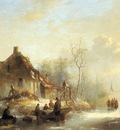 Picnic on a Frozen Lake