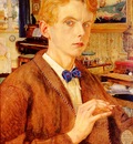 Apperley George Owen Wynne Portrait Of The Artist