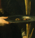 Zurbaran Saint Lucy, detlalj 4, c  1625 1630, NG Washington
