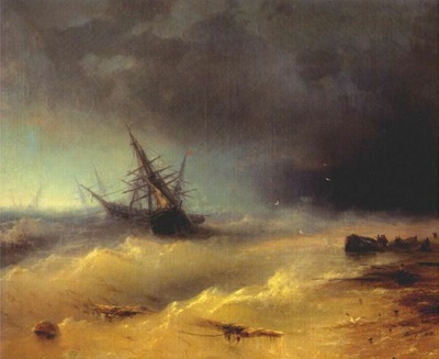 aivazovsky the storm