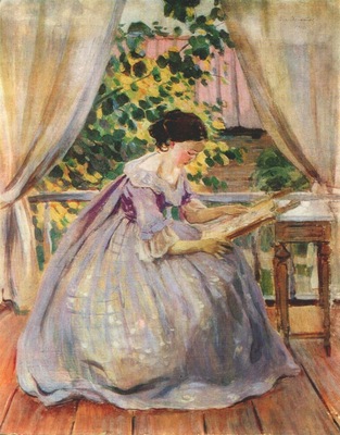 borisov musatov lady embroidering