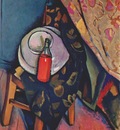 baranoff rossine bottle of wine on a chair
