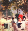 korovin parisian cafe 1890s