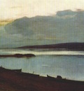 levitan evening on the volga 1886