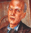 petrov vodkin portrait of andrei bely