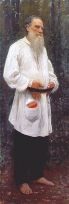 repin lev tolstoy barefoot