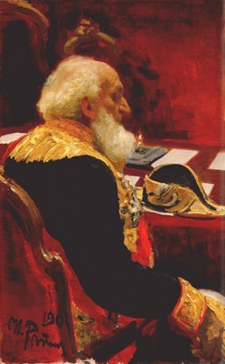 repin portrait of semenov tian shanskii