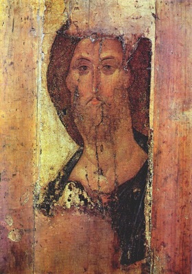 rublev christ pantocrator 1410s