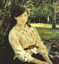 serov girl in sunlight