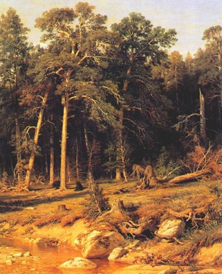 shishkin a pine forest viatka province
