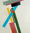 Malevitj Suprematism 1915, State Russian Museum, St  Petersb