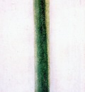 rozanova green stripe color painting