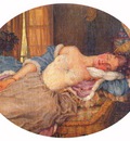 somov young woman asleep
