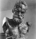 Rodin Auguste Portrait of a Man