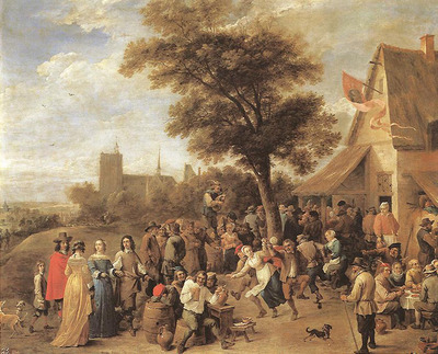 TENIERS David the Younger Peasants Merry making