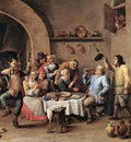 TENIERS David the Younger Twelfth Night The King Drinks