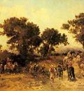 Washington Georges An Arab Hunting Party