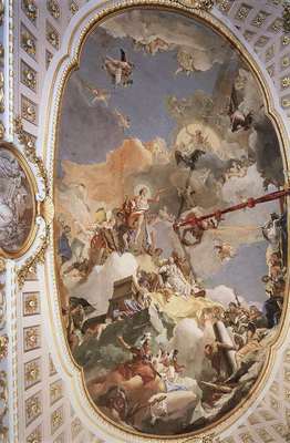Tiepolo Palacio Real The Apotheosis of the Spanish Monarchy
