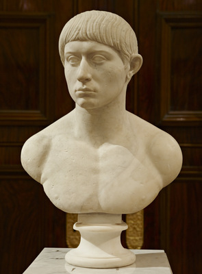 bust of a young roman