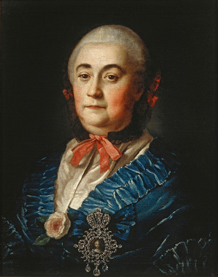 portrait of a m izmailova