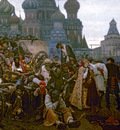 morning of the execution of the streltsy