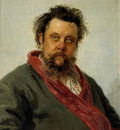 portrait of m p musorgsky