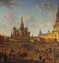 red square in moscow