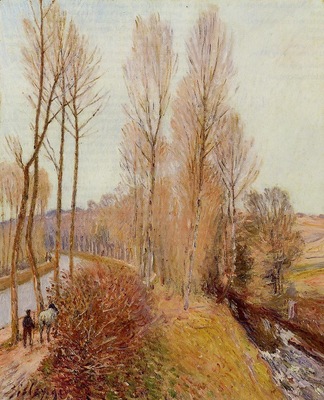 Path along the Loing Canal