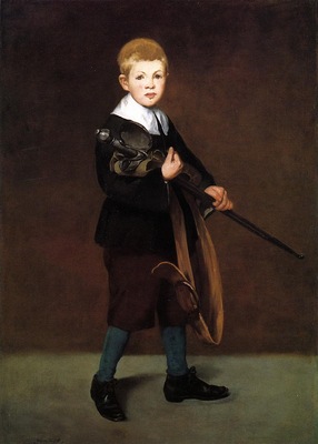 boy with a sword
