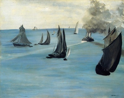 steamboat also known as seascape calm weather 1864