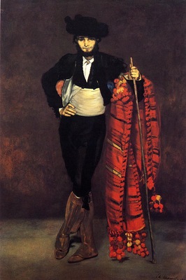 young man in the costume of a majo