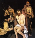 jesus mocked by the soldiers 1864