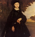 portrait of madame brunet 1860
