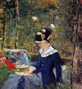 young woman in the garden
