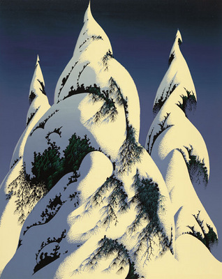 snow trees