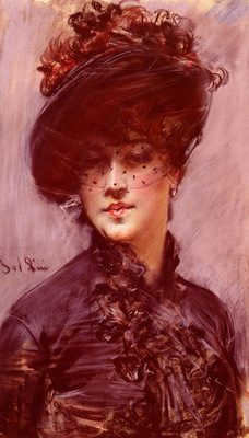 La Femme au Chapeau Noir Lady with a Black Hat]