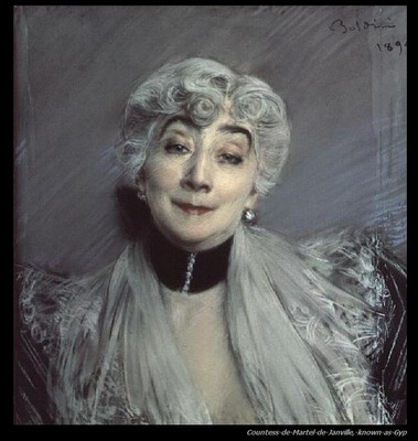 portrait of the countess de martel de janville known as gyp