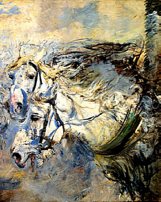 two white horses 1881