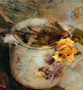 The Rose in Vase of Sassonia