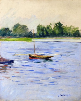 sailing boats on the seine at argenteuil 1890
