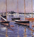boats on the seine at argenteuil