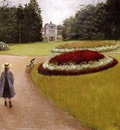 the park on the caillebotte property at yerres